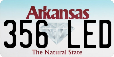 AR license plate 356LED