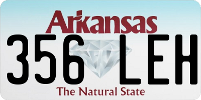AR license plate 356LEH