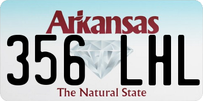 AR license plate 356LHL