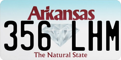 AR license plate 356LHM