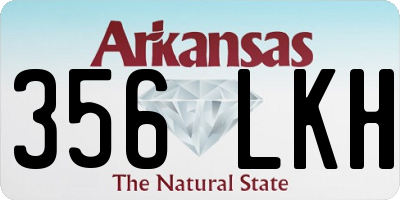 AR license plate 356LKH