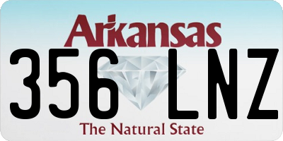 AR license plate 356LNZ