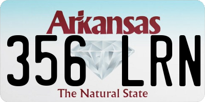 AR license plate 356LRN