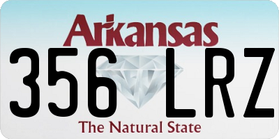 AR license plate 356LRZ