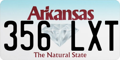 AR license plate 356LXT