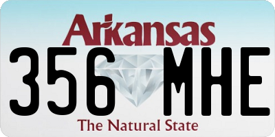 AR license plate 356MHE