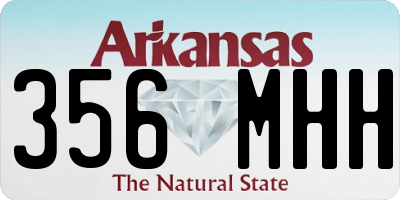 AR license plate 356MHH