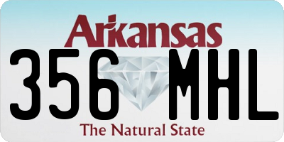 AR license plate 356MHL