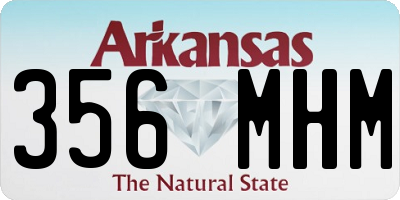AR license plate 356MHM