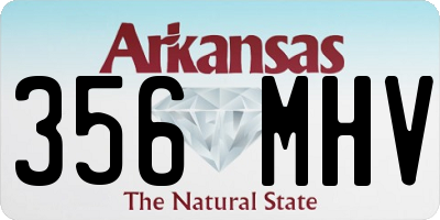 AR license plate 356MHV