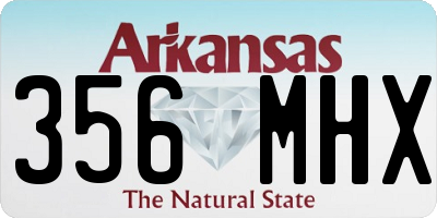 AR license plate 356MHX