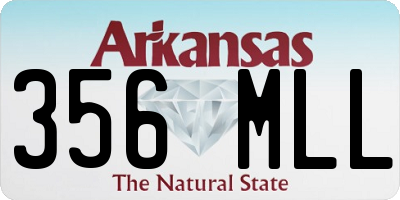 AR license plate 356MLL