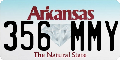 AR license plate 356MMY