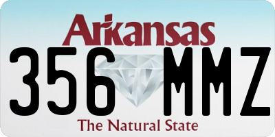 AR license plate 356MMZ