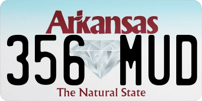 AR license plate 356MUD