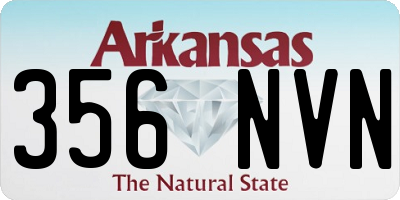 AR license plate 356NVN