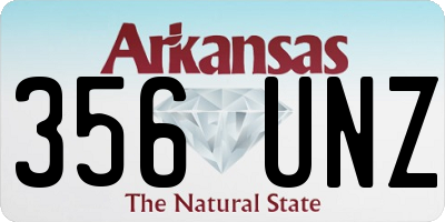 AR license plate 356UNZ