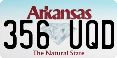 AR license plate 356UQD