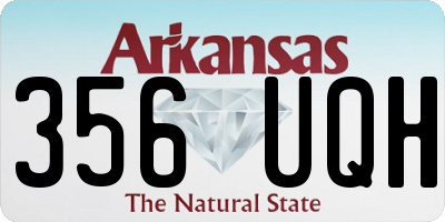 AR license plate 356UQH