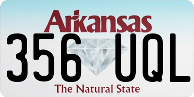 AR license plate 356UQL