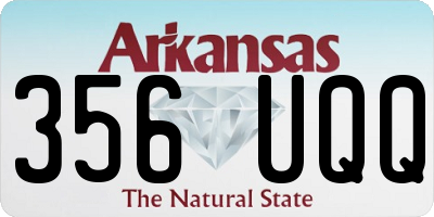 AR license plate 356UQQ