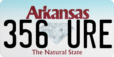 AR license plate 356URE