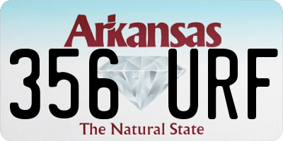 AR license plate 356URF