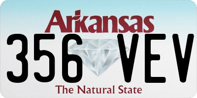 AR license plate 356VEV