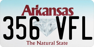 AR license plate 356VFL
