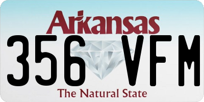 AR license plate 356VFM