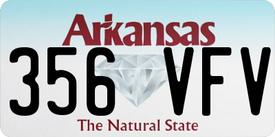 AR license plate 356VFV