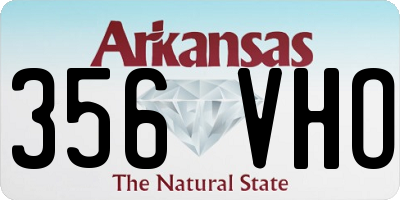 AR license plate 356VHO