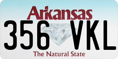 AR license plate 356VKL