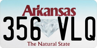 AR license plate 356VLQ