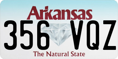 AR license plate 356VQZ