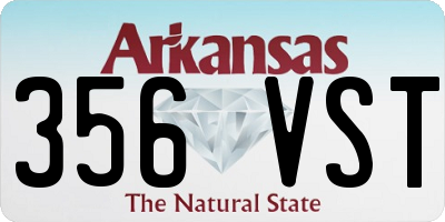 AR license plate 356VST