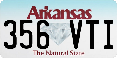 AR license plate 356VTI