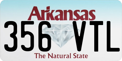AR license plate 356VTL