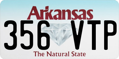 AR license plate 356VTP