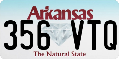 AR license plate 356VTQ