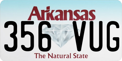 AR license plate 356VUG
