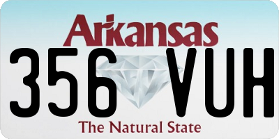 AR license plate 356VUH