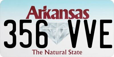 AR license plate 356VVE