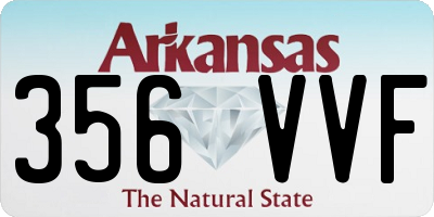 AR license plate 356VVF