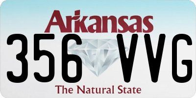 AR license plate 356VVG