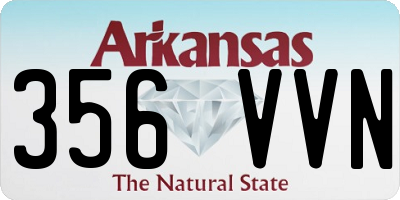 AR license plate 356VVN