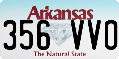 AR license plate 356VVO