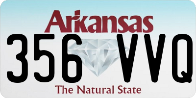 AR license plate 356VVQ