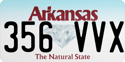 AR license plate 356VVX
