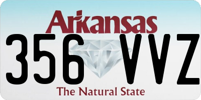 AR license plate 356VVZ